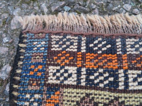 ANTIQUE LURI TRIBAL RUG LUR TRIBES OF LURISTAN QASHQAIKHAMSEH INTEREST - ADDITIONAL PHOTO 20