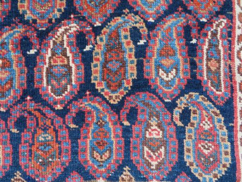 ANTIQUE AFSHAR TRIBAL RUG AFSHAR TRIBES OF KERMAN SOUTH PERSIA LATE 19TH CENTURY 146CM X 134CM - ADDITIONAL PHOTO 6