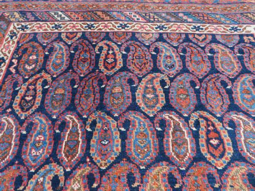 ANTIQUE AFSHAR TRIBAL RUG AFSHAR TRIBES OF KERMAN SOUTH PERSIA LATE 19TH CENTURY 146CM X 134CM - ADDITIONAL PHOTO 7