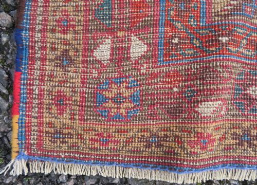 ANTIQUE AFSHAR TRIBAL RUG AFSHAR TRIBES OF KERMAN SOUTH PERSIA LATE 19TH CENTURY 146CM X 134CM - ADDITIONAL PHOTO 18