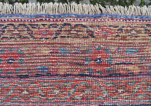 ANTIQUE AFSHAR TRIBAL RUG AFSHAR TRIBES OF KERMAN SOUTH PERSIA LATE 19TH CENTURY 146CM X 134CM - ADDITIONAL PHOTO 20
