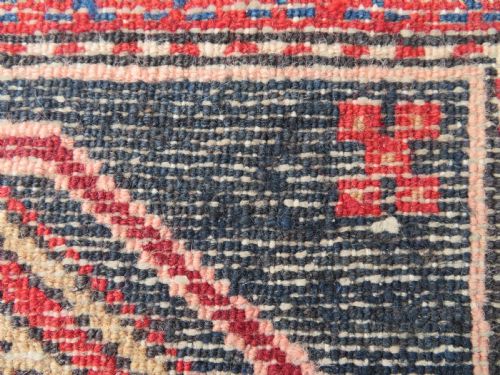 ANTIQUE WARING AND GILLOW HERIZ RUNNER LONG RUG WITH CRAB DESIGN NORTH WEST PERSIA 311CM X 96CM - ADDITIONAL PHOTO 13