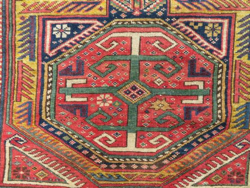 ANTIQUE CAUCASIAN SHIRVAN NARROW RUNNER RUG 290CM X 87CM - ADDITIONAL PHOTO 7