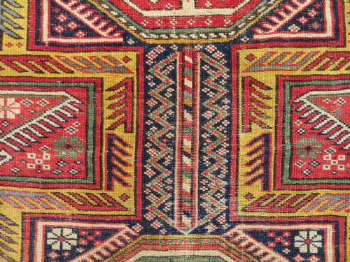 ANTIQUE CAUCASIAN SHIRVAN NARROW RUNNER RUG 290CM X 87CM - ADDITIONAL PHOTO 12