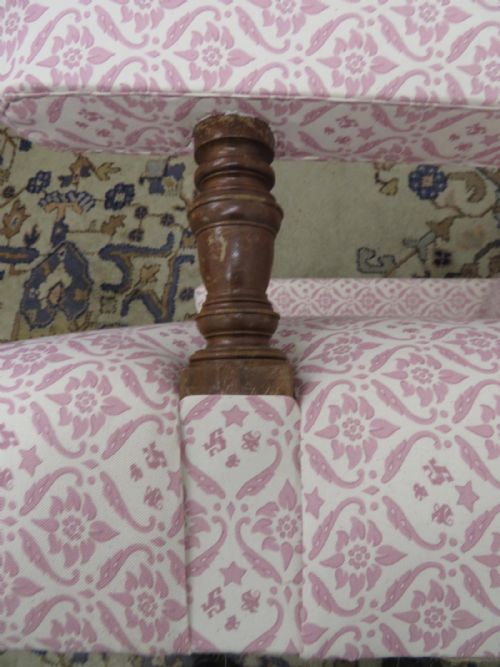 PAIR OF HOWARD SONS WALNUT OPEN ARMCHAIRS - ADDITIONAL PHOTO 9