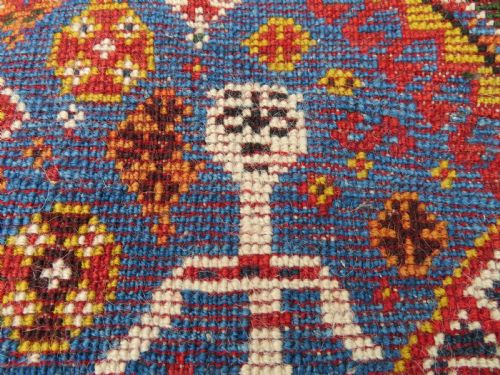 ONE OF THE THE FINEST ANTIQUE LURI TRIBAL RUG LURI TRIBES OF LURISTAN QASHQAIKHAMSEH INTEREST - ADDITIONAL PHOTO 23