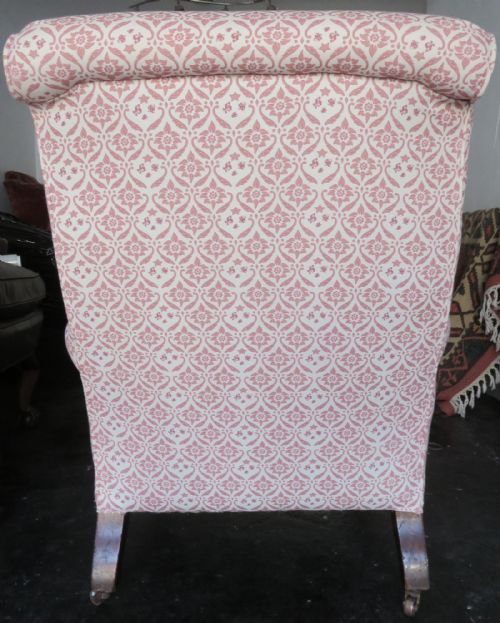 HOWARD AND SONS EASY ARMCHAIR - ADDITIONAL PHOTO 4