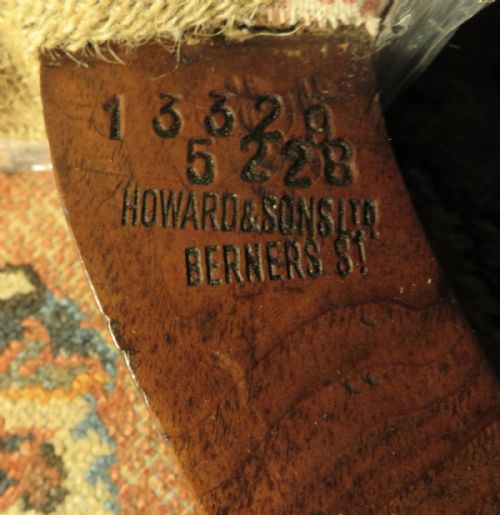 HOWARD AND SONS EASY ARMCHAIR - ADDITIONAL PHOTO 10