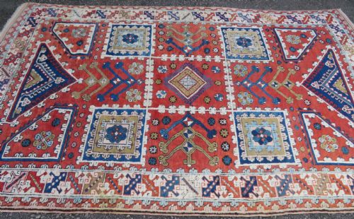 ANTIQUE TURKISH BERGAMA CARPET 323CM X 200CM - ADDITIONAL PHOTO 2