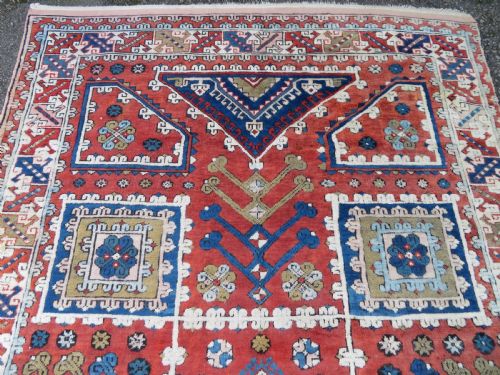 ANTIQUE TURKISH BERGAMA CARPET 323CM X 200CM - ADDITIONAL PHOTO 3