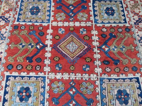 ANTIQUE TURKISH BERGAMA CARPET 323CM X 200CM - ADDITIONAL PHOTO 4