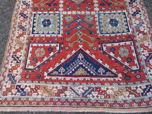 ANTIQUE TURKISH BERGAMA CARPET 323CM X 200CM - ADDITIONAL PHOTO 5