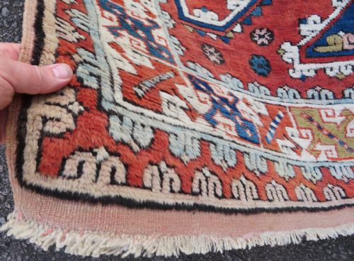 ANTIQUE TURKISH BERGAMA CARPET 323CM X 200CM - ADDITIONAL PHOTO 6