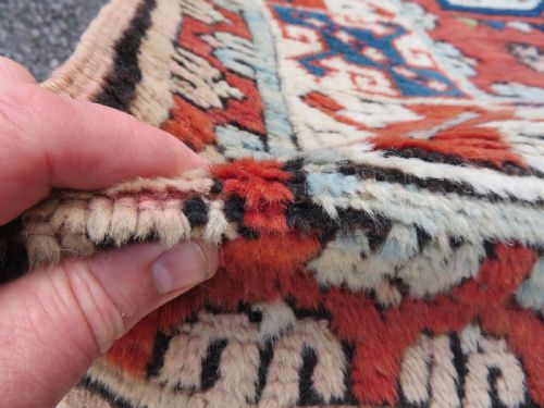 ANTIQUE TURKISH BERGAMA CARPET 323CM X 200CM - ADDITIONAL PHOTO 7