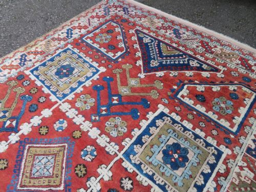 ANTIQUE TURKISH BERGAMA CARPET 323CM X 200CM - ADDITIONAL PHOTO 13