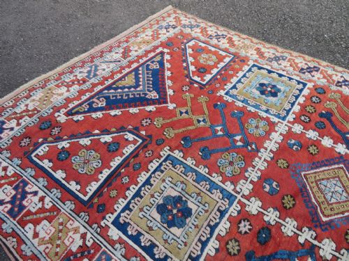 ANTIQUE TURKISH BERGAMA CARPET 323CM X 200CM - ADDITIONAL PHOTO 14