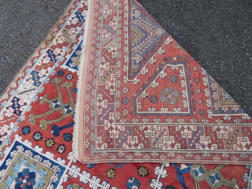 ANTIQUE TURKISH BERGAMA CARPET 323CM X 200CM - ADDITIONAL PHOTO 15