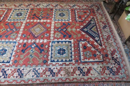 ANTIQUE TURKISH BERGAMA CARPET 323CM X 200CM - ADDITIONAL PHOTO 20