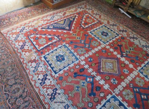 ANTIQUE TURKISH BERGAMA CARPET 323CM X 200CM - ADDITIONAL PHOTO 21