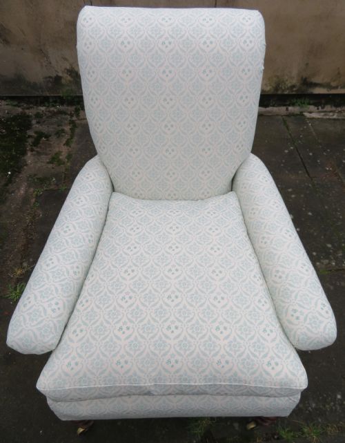 EARLY HOWARD AND SONS WILLOUGHBY ARMCHAIR - ADDITIONAL PHOTO 5