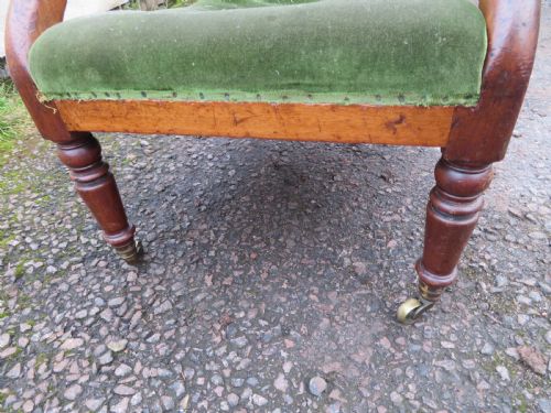 VERY RARE EARLY HOWARD SONS ELBOW ARMCHAIR - ADDITIONAL PHOTO 6