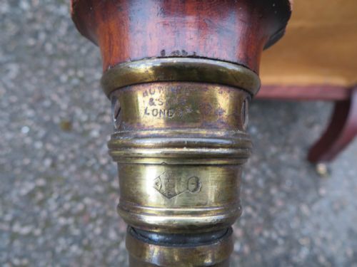 VERY RARE EARLY HOWARD SONS ELBOW ARMCHAIR - ADDITIONAL PHOTO 17