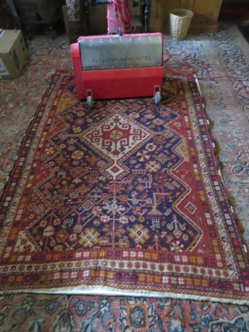 ANTIQUE QASHQAI TRIBAL RUG 203CM X 138CM - ADDITIONAL PHOTO 18