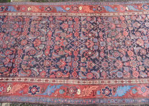 ANTIQUE BIDJAR BIJAR KELLEH LONG RUG CARPET 322CM X 160CM - ADDITIONAL PHOTO 4