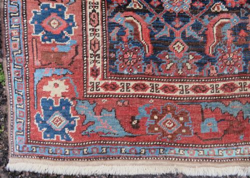 ANTIQUE BIDJAR BIJAR KELLEH LONG RUG CARPET 322CM X 160CM - ADDITIONAL PHOTO 5