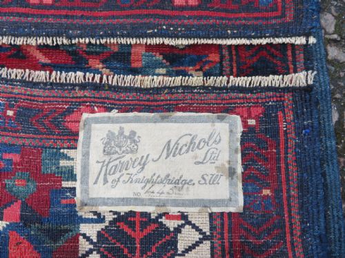 FASCINATING ARCHAIC ANTIQUE CAUCASIAN KUBA RUG 156CM X 115CM - ADDITIONAL PHOTO 17