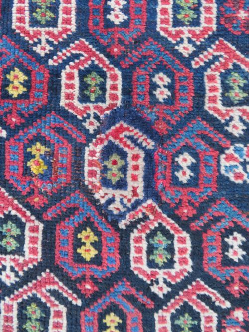 ANTIQUE KURDISH KELLEH LONG RUG 311CM X 166CM - ADDITIONAL PHOTO 9
