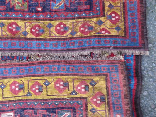 ANTIQUE KURDISH KELLEH LONG RUG 311CM X 166CM - ADDITIONAL PHOTO 13