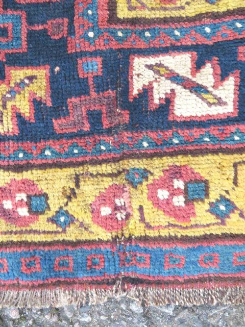 ANTIQUE KURDISH KELLEH LONG RUG 311CM X 166CM - ADDITIONAL PHOTO 5