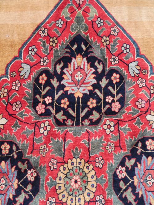 LARGE ANTIQUE BIDJAR BIJAR CARPET 575CM X 366CM - ADDITIONAL PHOTO 11