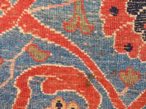 LARGE ANTIQUE BIDJAR BIJAR CARPET 575CM X 366CM - ADDITIONAL PHOTO 21