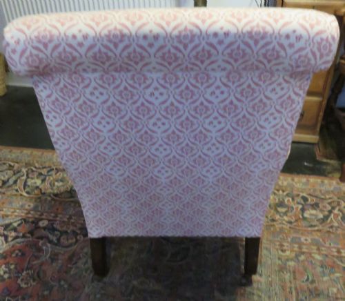 HOWARD AND SONS STYLE EASY ARMCHAIR FULLY RESTORED - ADDITIONAL PHOTO 5