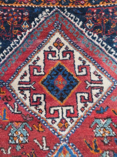 FULL PILED QASHQAI RUG 226CM X 150CM - ADDITIONAL PHOTO 3