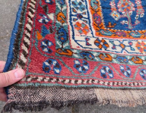 FULL PILED QASHQAI RUG 226CM X 150CM - ADDITIONAL PHOTO 4