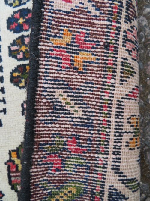 ANTIQUE BAKHTIARI TRIBAL RUG KURDISH TRIBES OF WEST PERSIA 204CM X 133CM - ADDITIONAL PHOTO 10