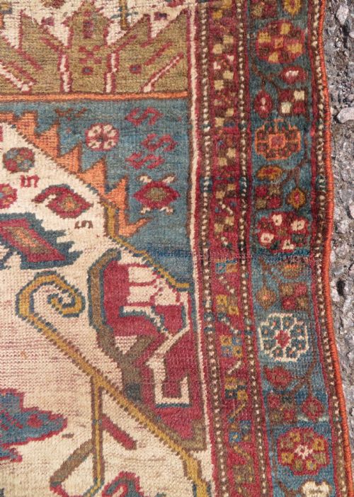 DATED ANTIQUE AFSHAR TRIBAL RUG AFSHAR TRIBES OF SOUTH PERSIA 178CM X 135CM - ADDITIONAL PHOTO 6