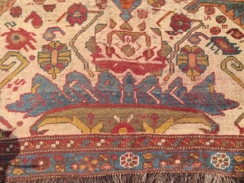 DATED ANTIQUE AFSHAR TRIBAL RUG AFSHAR TRIBES OF SOUTH PERSIA 178CM X 135CM - ADDITIONAL PHOTO 7
