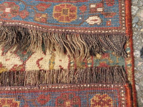 DATED ANTIQUE AFSHAR TRIBAL RUG AFSHAR TRIBES OF SOUTH PERSIA 178CM X 135CM - ADDITIONAL PHOTO 12