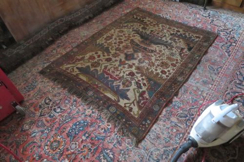 DATED ANTIQUE AFSHAR TRIBAL RUG AFSHAR TRIBES OF SOUTH PERSIA 178CM X 135CM - ADDITIONAL PHOTO 18
