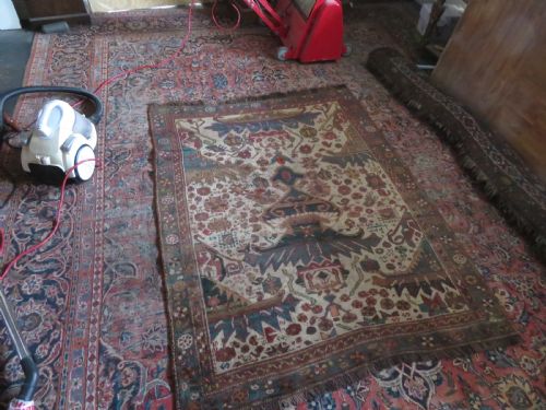 DATED ANTIQUE AFSHAR TRIBAL RUG AFSHAR TRIBES OF SOUTH PERSIA 178CM X 135CM - ADDITIONAL PHOTO 19
