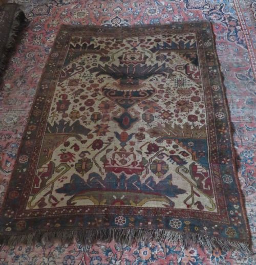 DATED ANTIQUE AFSHAR TRIBAL RUG AFSHAR TRIBES OF SOUTH PERSIA 178CM X 135CM - ADDITIONAL PHOTO 20