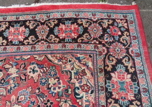 ATTRACTIVE OLD SAROUK CARPET WEST PERSIA 390CM X 268CM - ADDITIONAL PHOTO 5