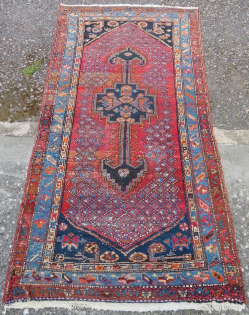 DISTRESSED ANTIQUE SARAB RUG NORTH WEST PERSIA 189CM X 104CM - ADDITIONAL PHOTO 1