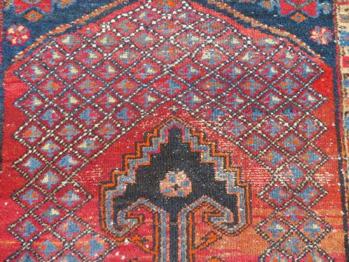 DISTRESSED ANTIQUE SARAB RUG NORTH WEST PERSIA 189CM X 104CM - ADDITIONAL PHOTO 4