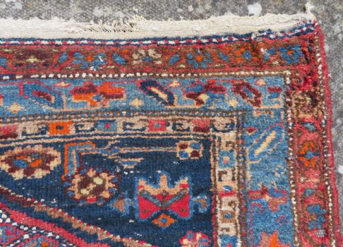DISTRESSED ANTIQUE SARAB RUG NORTH WEST PERSIA 189CM X 104CM - ADDITIONAL PHOTO 6