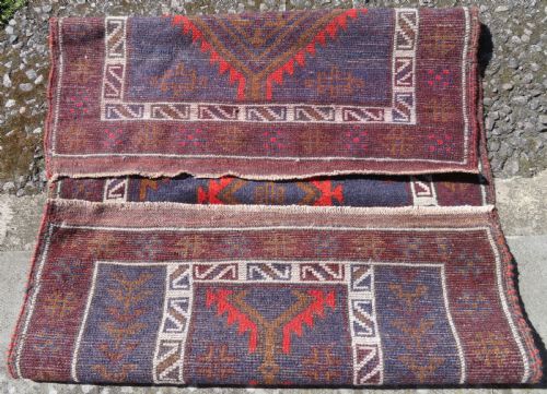 OLD PERSIAN BALUCH PRAYER RUG EAST PERSIA 125CM X 76CM - ADDITIONAL PHOTO 7